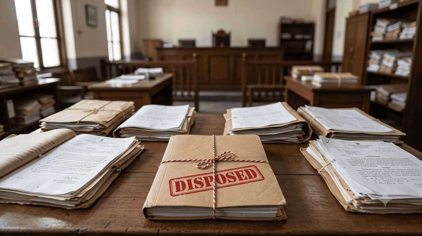 What Does Case Status "Disposed" Mean? | Simple Guide for Litigants